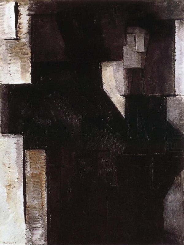 Portrait of woman, Piet Mondrian
